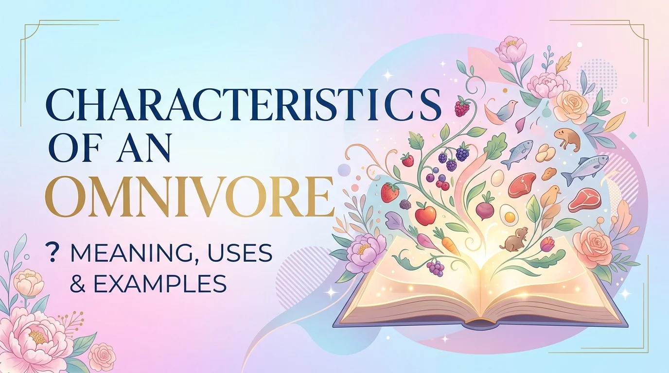 Characteristics of an Omnivore