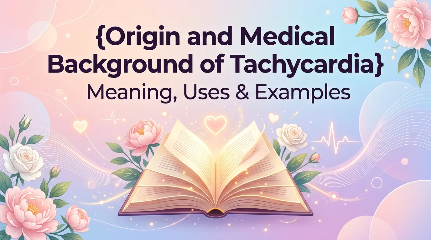Origin and Medical Background of Tachycardia