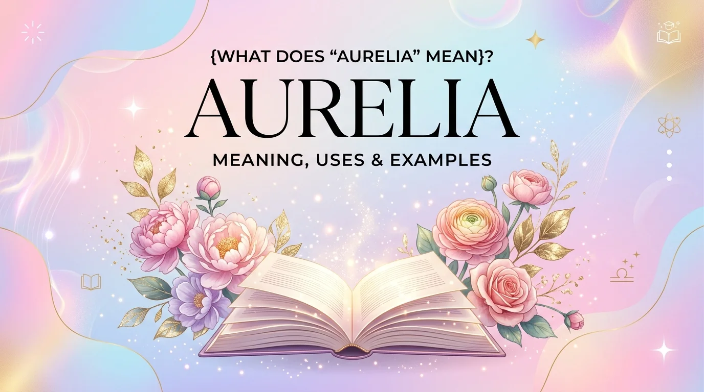What Does Aurelia Mean