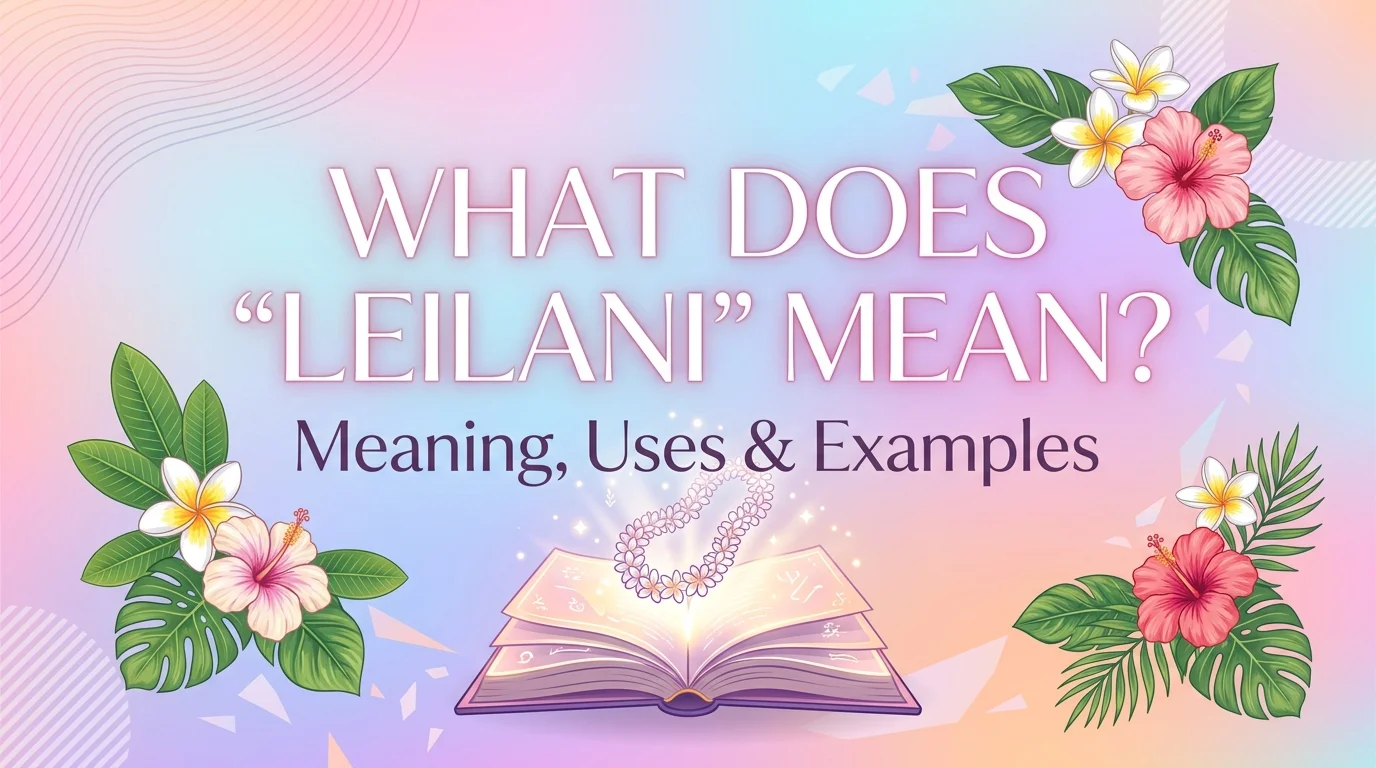 What Does Leilani Mean