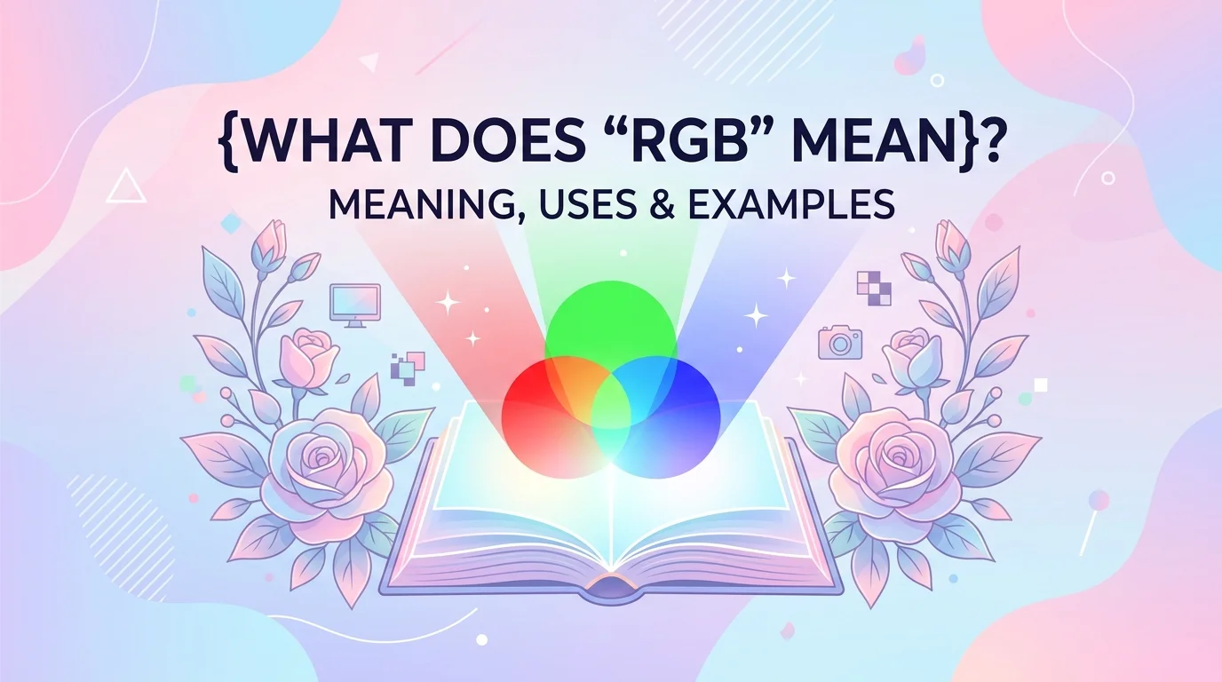 What Does RGB Mean