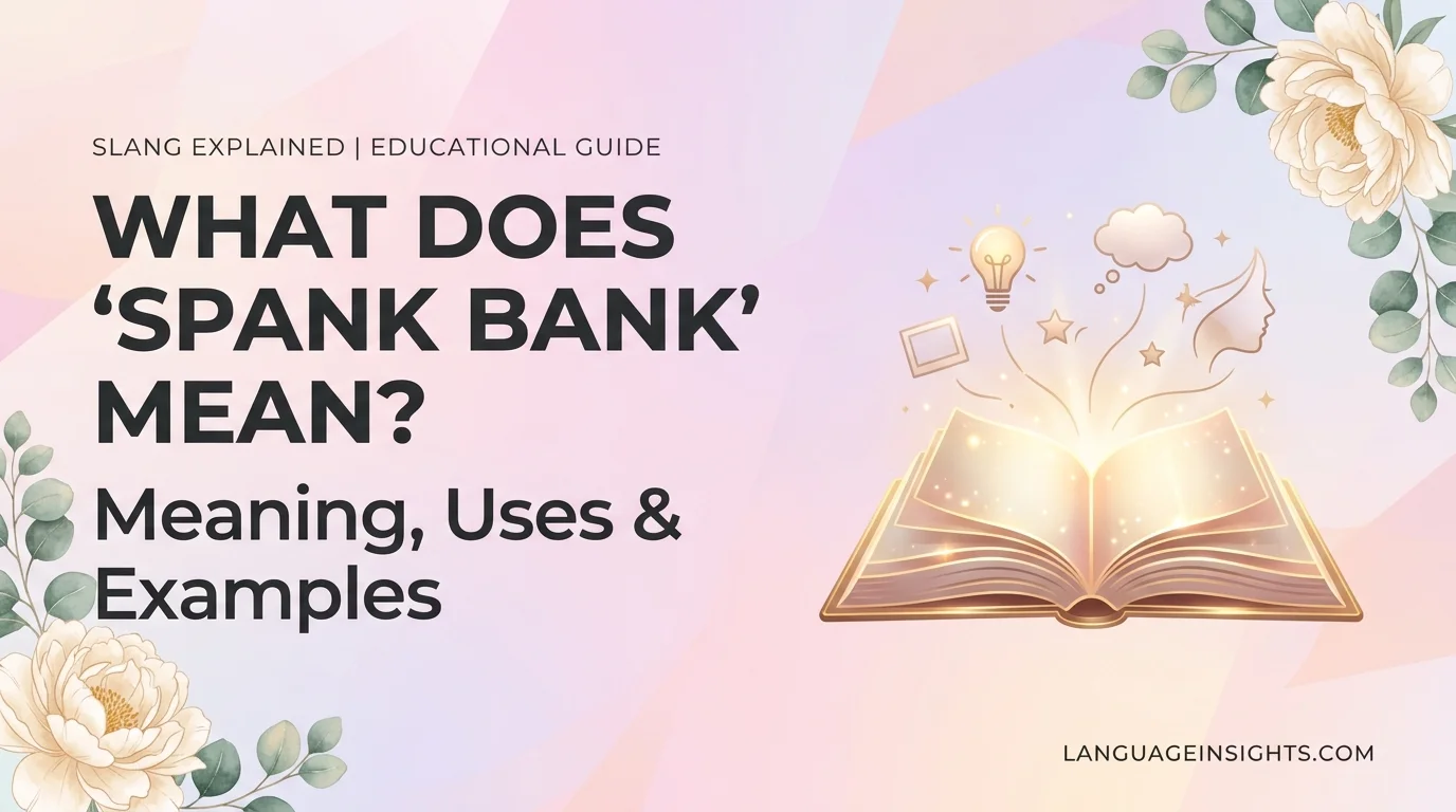 What Does Spank Bank Mean