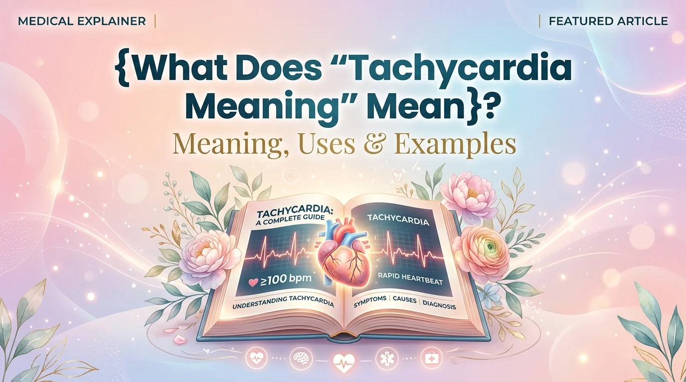 What Does “Tachycardia Meaning” Mean