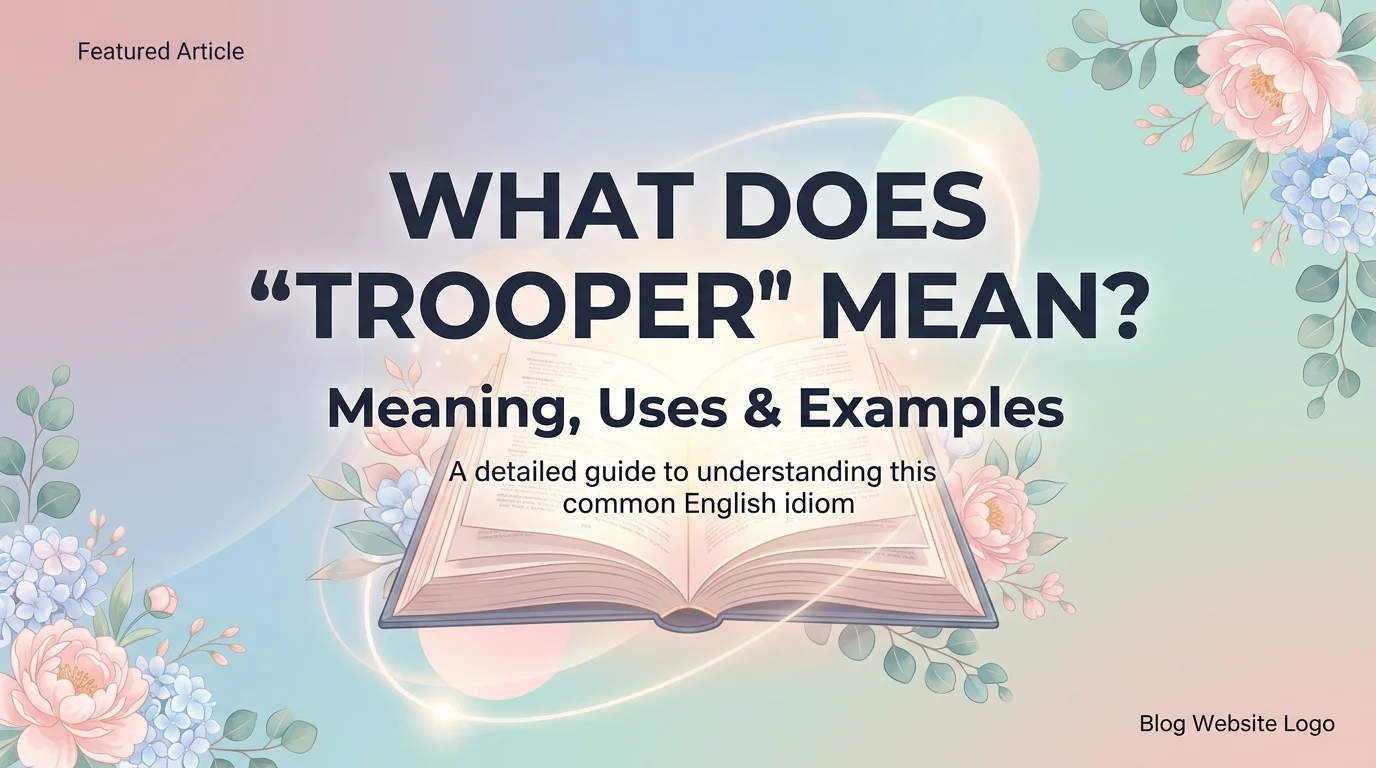 What Does Trooper Mean