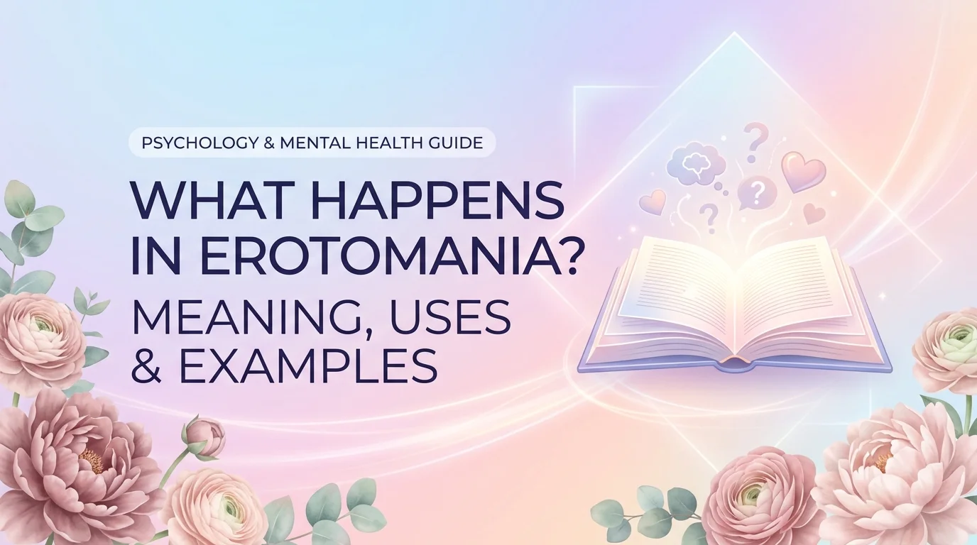 What Happens in Erotomania