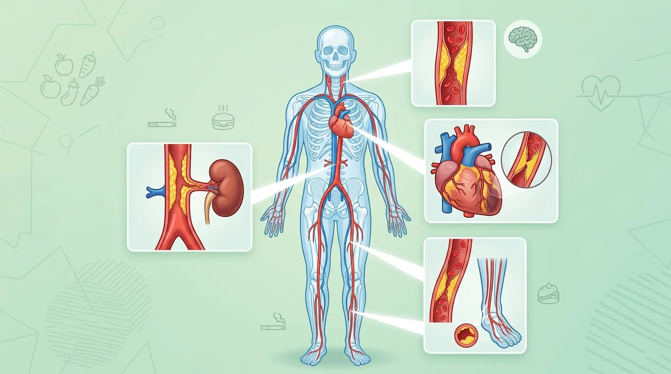 Atherosclerosis Meaning in Different Parts of the Body