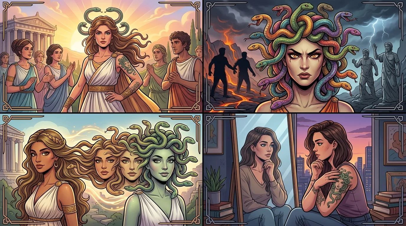 Meaning of Medusa Tattoo in Different Contexts