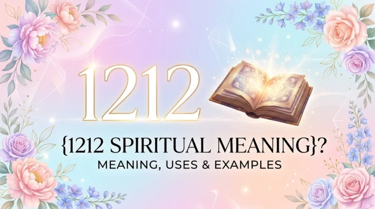 1212 spiritual meaning