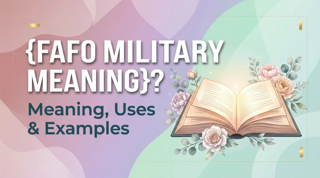 fafo military meaning