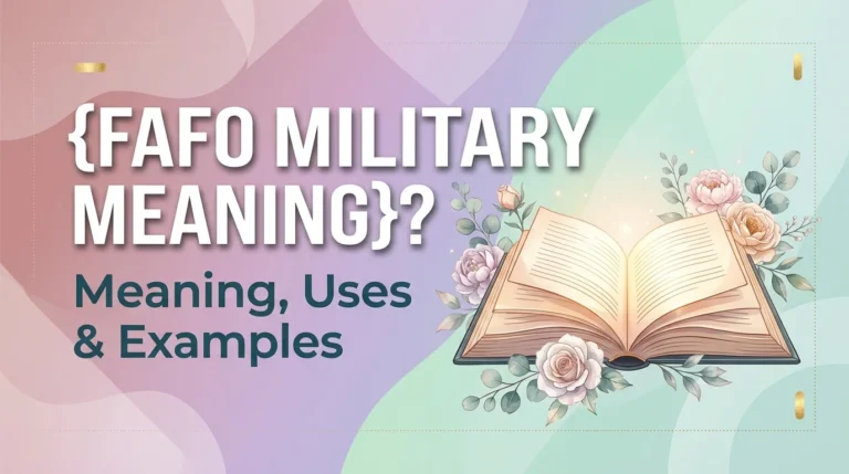 fafo military meaning
