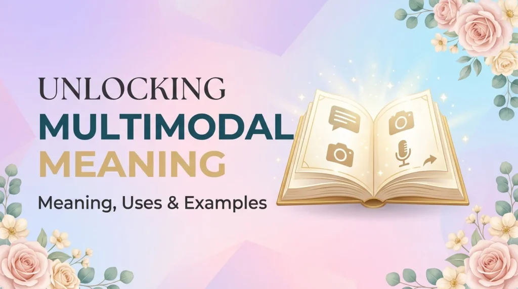 multimodal meaning