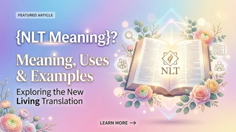 nlt meaning