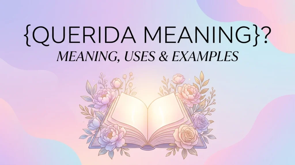 querida meaning