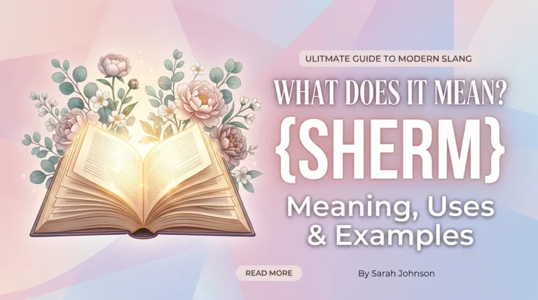sherm meaning slang