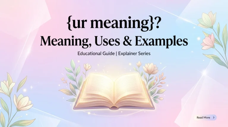 ur meaning